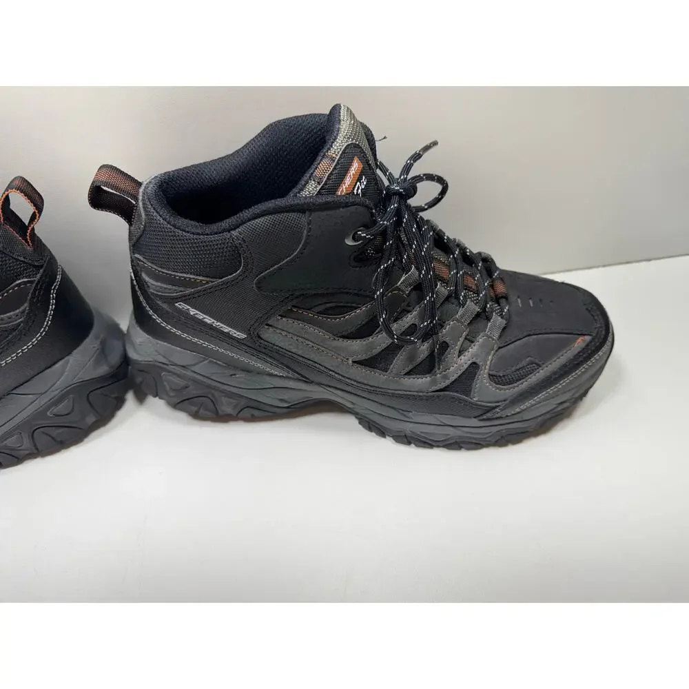 Skechers M Fit Sneaker Mens Shoes Sz 9 Lace Up SN 50120 BKCC Leather/Synthetic